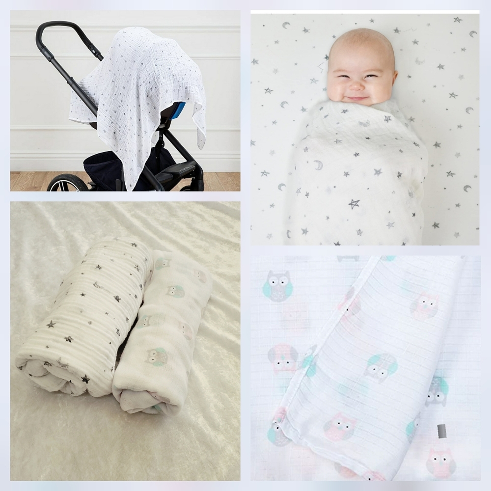 Baby Blanket Bundle 💫 Muslin Swaddlers NWOT